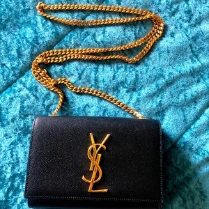 Ysl small black shoulder bag